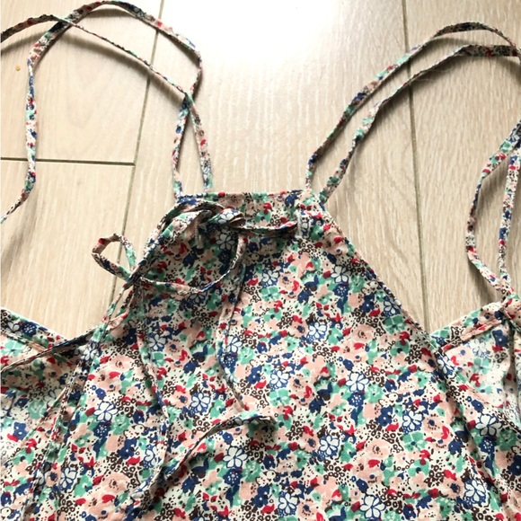 Ray Cassin Japanese Brand Lace Detailed Floral Tunic Top - Picture 11 of 11